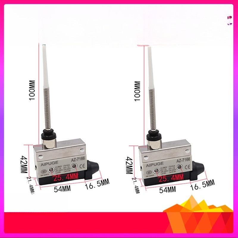 ร้านจาก กทม as tz  7166  ไมโครสวิตช์มีก้าน  ยาว   สินค้าพร้อมส่งในไทยAZ7166  TZ7166