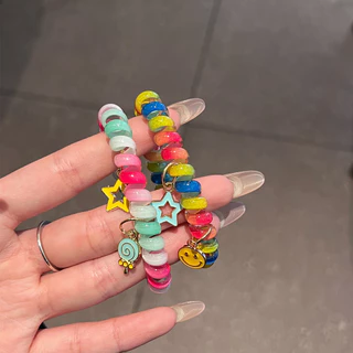 สายรัด TPU for Xiaomi Mi Band 10 / 9 / 8 สายรัดข้อมือ Elastic Loop Band สายรัดข้อมือ อุปกรณ์เสริม for Miband 10 9 8 NFC