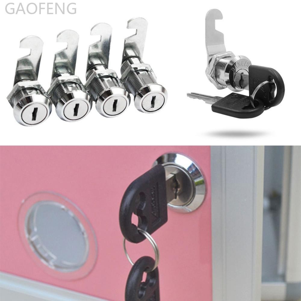 GAOFENG Universal Cam ล็อคพร้อมปุ่มกล่องจดหมายตู้เก็บเอกสารลิ้นชักกล่องเครื่องมือไฟฟ้ากล่อง Latch เป