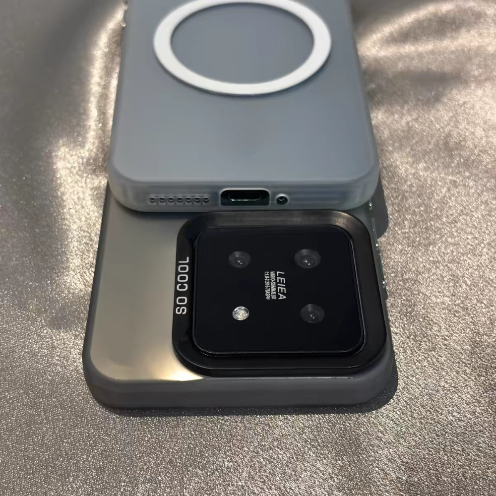 Matt Magnetic Charger อะคริลิค Hard Case สําหรับ Realme รูปที่ 5