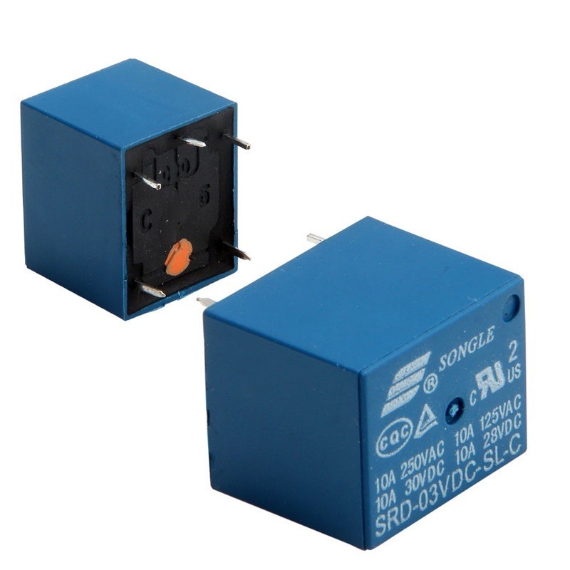 ส่งใว กทม 5VDC SONGLE Power Relay 5V Relay 5Vพร้อมส่ง. ออกบิลได้ ส่งจากไทย