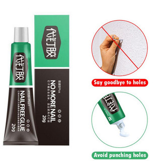 Lem Pengganti Paku Tembok No More Nail Glue Perekat Dinding Super Kuat Kaca Marmer Kayu Metal Besi keramik Serbaguna BMB898