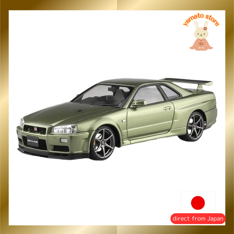 Aoshima Cultural Teaching Materials 1/24 Pre-Painted Model Series Nissan BNR34 Skyline GT-R V-Spec I