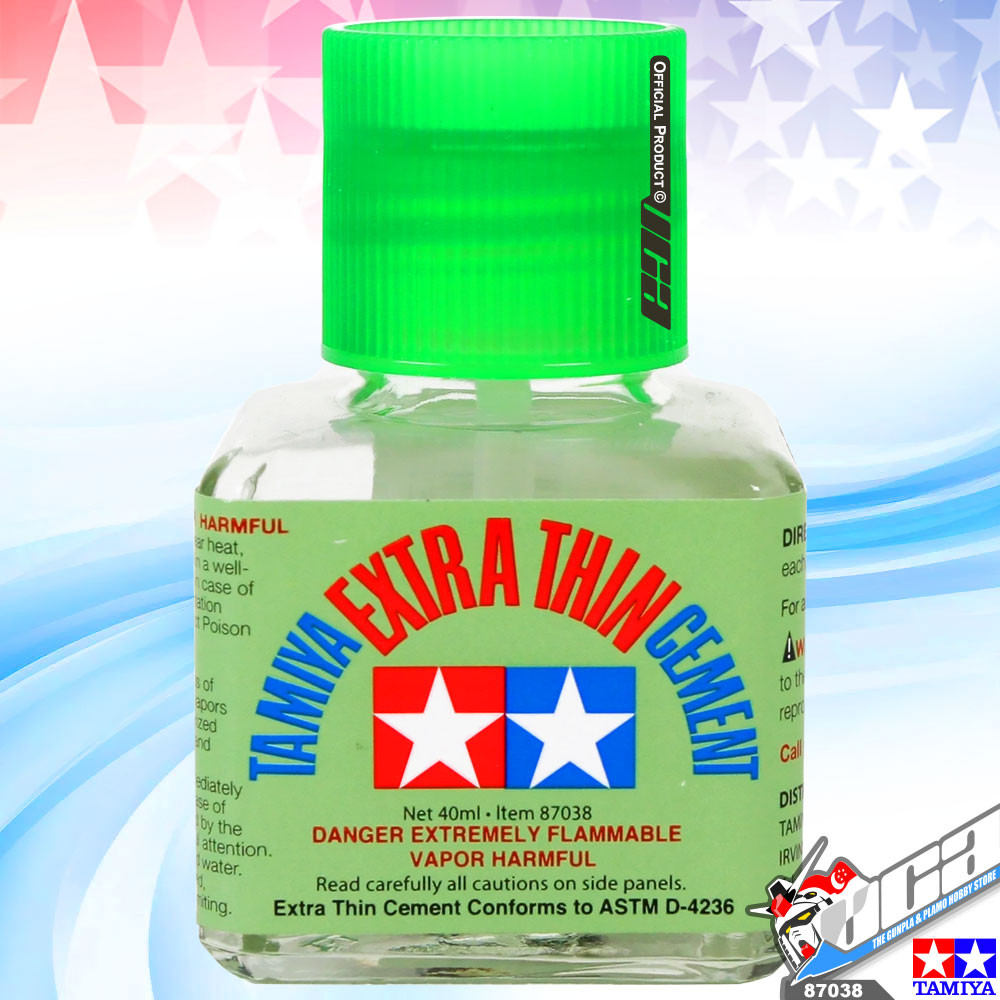 TAMIYA 87038 พิเศษดีบุกพลาสติกรุ่น STICK GLUE REPAIR FIX ACTION รูปของเล่น VCA GUNDAM