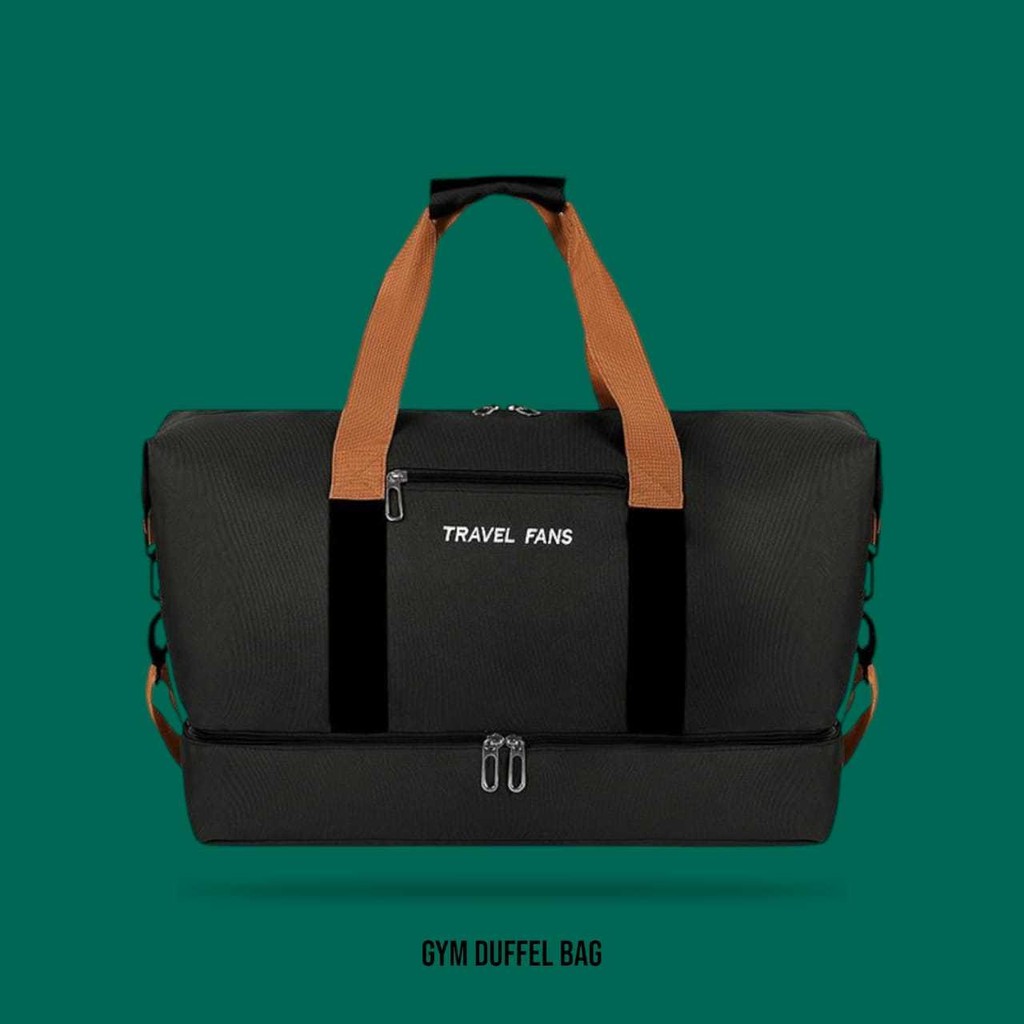 ZEST ช่องใส่รองเท้ากันน้ําและแห้ง Travel Gym Duffel Bag - BD001 - Tinari