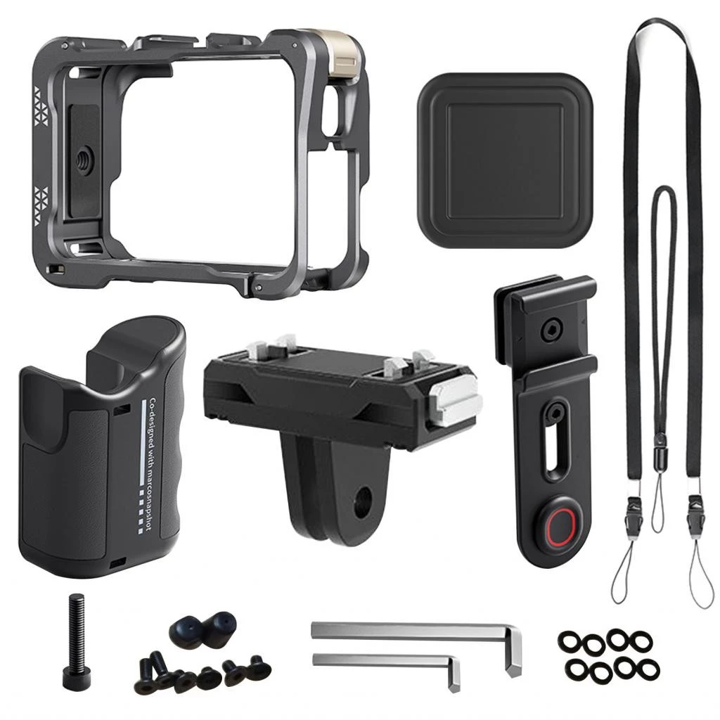 ชุดด้ามจับถ่ายภาพ LocalCamera-th สำหรับ Insta360 พร้อมด้ามจับและกรง thumbnail 8