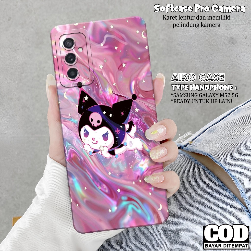 เคส HP SAMSUNG GALAXY M52 5G - SAMSUNG GALAXY M52 5G Softcase - เคสแฟชั่นการ์ตูน - SAMSUNG GALAXY M5