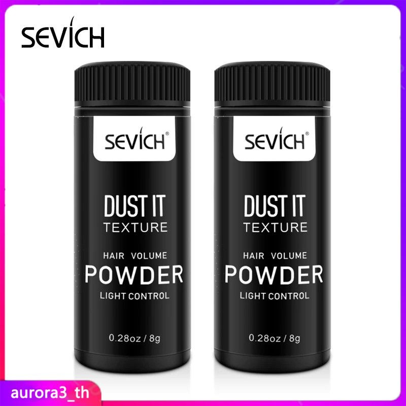 【พร้อมส่ง】 [ซื้อ 1 แถม 1] Sevich Hair Powder Sevich Hair Powder Waterproof Control Dry Hair Powder W