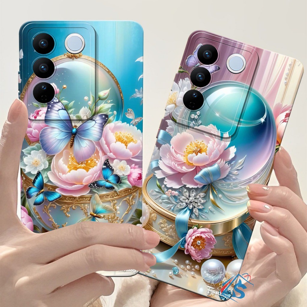 HP [SHARK CASE] Softcase Vivo V27E V27 V25 V25 PRO V25E V21 V21E V23E V23 5G Y75 5G T1 5G V15 PRO แจ