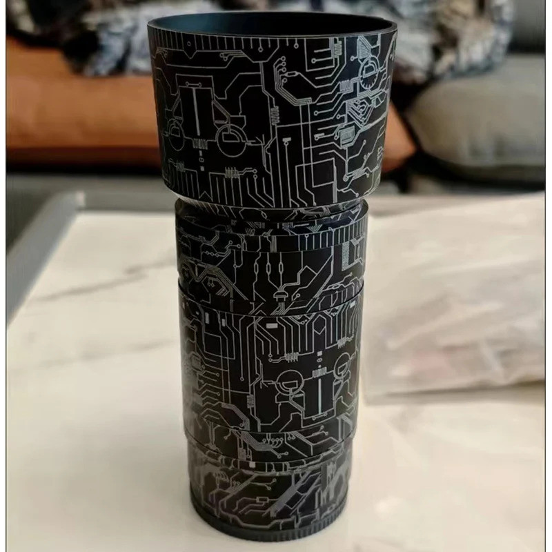 Anti-Scratch เลนส์กล้องสติกเกอร์ป้องกันสําหรับ SONY E55-210 มม.55-210 Wrap ฟิล์ม SEL55210 สติกเกอร์ป