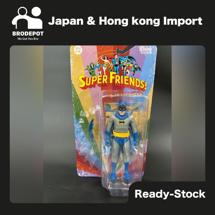 [Ready stock] McFarlane DC RETRO 6IN WV14 SUPER FRIENDS BIZARRO BATMAN