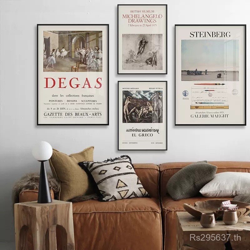 โปสเตอร์ภาพวาด Retro สไตล์ฝรั่งเศส สำหรับตกแต่งห้องอย่างมีสไตล์ ขนาด 55WY