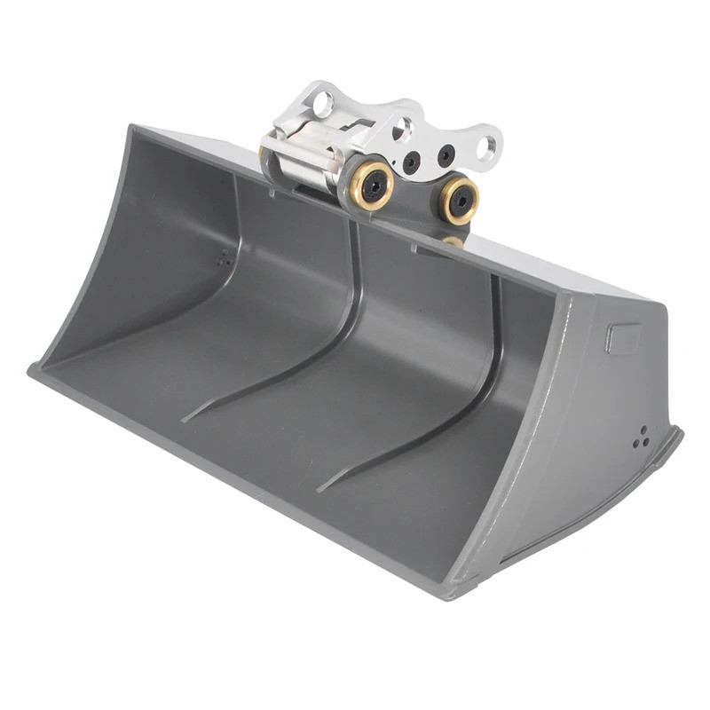 DoubleE EC160E โลหะขนาดใหญ่ถังโคลนกว้าง S020-001 สําหรับ 1:14 RC E010 E111 Excavator Ditch Clearing 