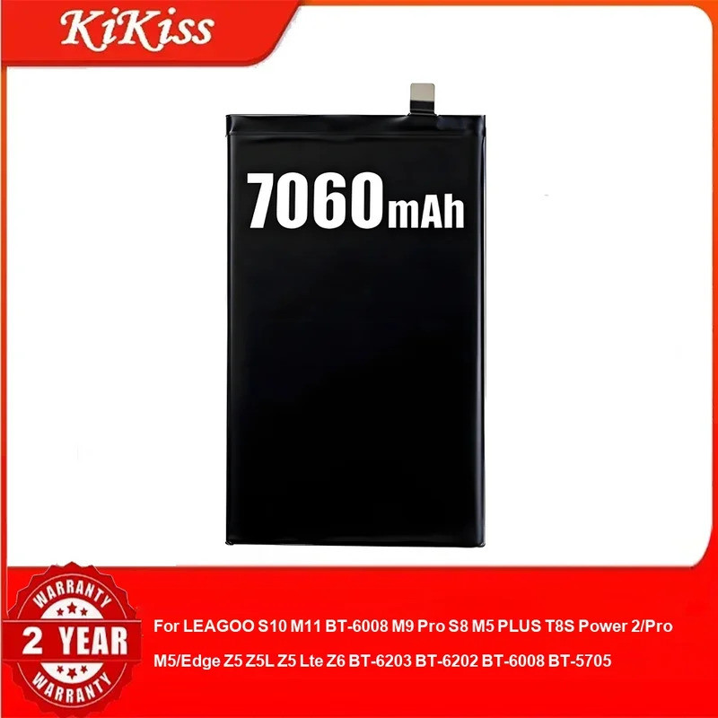 แบตเตอรี่สําหรับ LEAGOO S10 M11 BT-6008 M9 Pro S8 M5 PLUS T8S Power 2/Pro M5/Edge Z5 Z5L Z5 Lte Z6 B