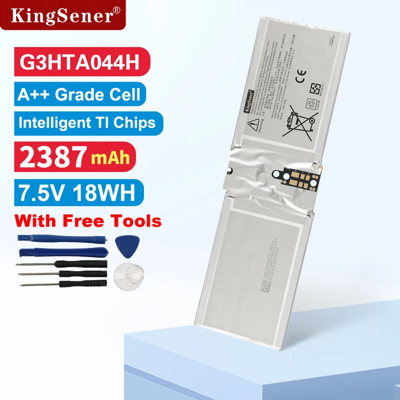 Kingsener G3HTA044H แบตเตอรี่แท็บเล็ตสําหรับ Microsoft Surface Book 2nd 13.5 "1832 หน้าจอแบตเตอรี่ G