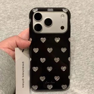 เคสโทรศัพท์เหมาะสําหรับiPhone XS XR XSMAX 11 12 13 14 15 16 17 Pro max Plus ins Sweet Cool Silver Loveกันกระแทกกันกระแทกกันกระแทกเคสรวมทุกอย่างEDK