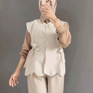ROMPI WANITA CHERIS VEST TALI PINGGANG