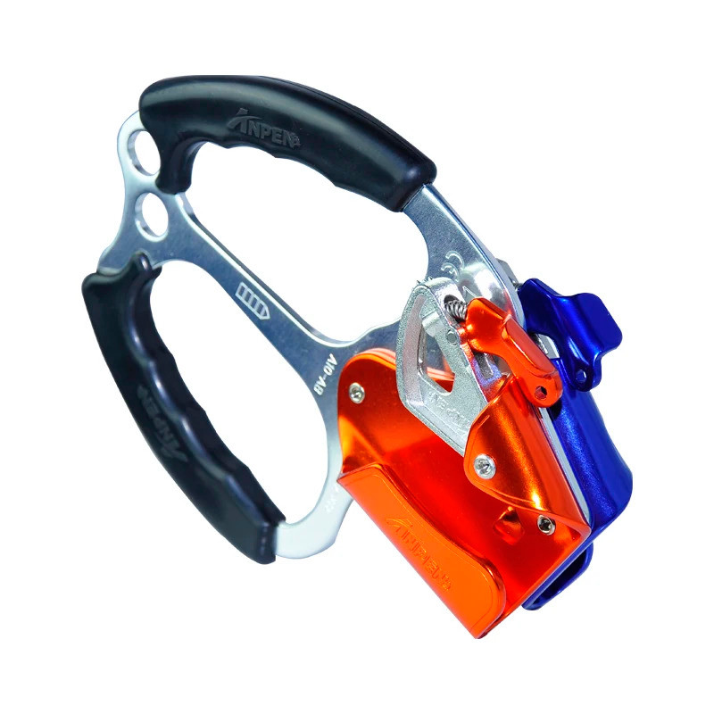 การออกแบบที่ปรับได้ ด้ามจับคู่ Ascender ปีนเขากลางแจ้ง Hand Ascender