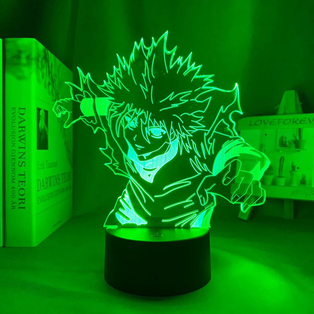 Anime Hunter X Hunter 3D อะคริลิค LED USB โคมไฟ KILLUA HISOKA CHROLLA ของขวัญ