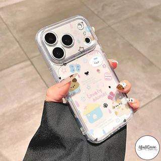 เคสไอโฟน 17 เคสใส ลายหมาดัชชุน สติกเกอร์ สไตล์ฮิต สำหรับ IPhone 13 17 15 8 7 16 Plus Air 14 11 16 15 12 Pro Max XR X XS