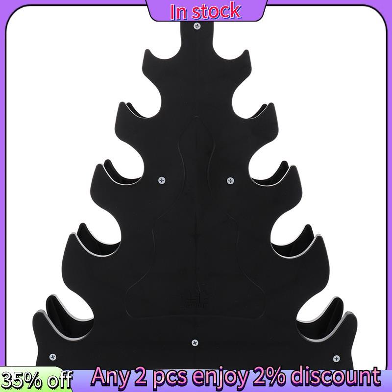 ในสต็อก-Dumbbell Rack Stand Compact A-Frame Dumbbell Rack พร้อมที่จับอัพเกรด,ชั้นวางน้ําหนักรูปสามเห