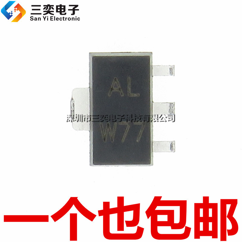 ของแท้ BCX53-16 Silk Printing: AL Patch Triode SOT-89 PNP Power ทรานซิสเตอร์ 1A