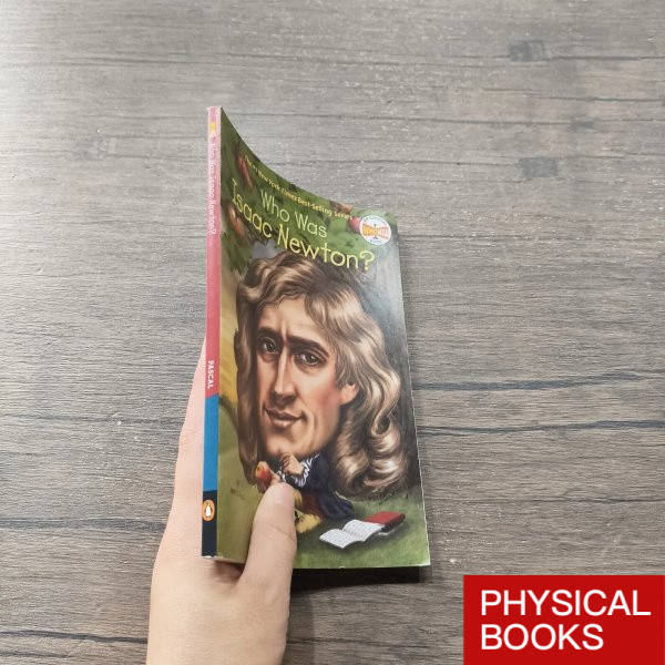112 หนังสือมือสองต้นฉบับ Who Was Isaac Newton?
