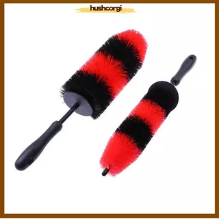 [hushcorgi] 1PC Soft Non Scratch Auto Care Detailing ซักผ้าเครื่องมือแปรงล้างล้อรถมัลติฟังก์ชั่นล้อยางแปรงทําความสะอาดใหม่สต็อก