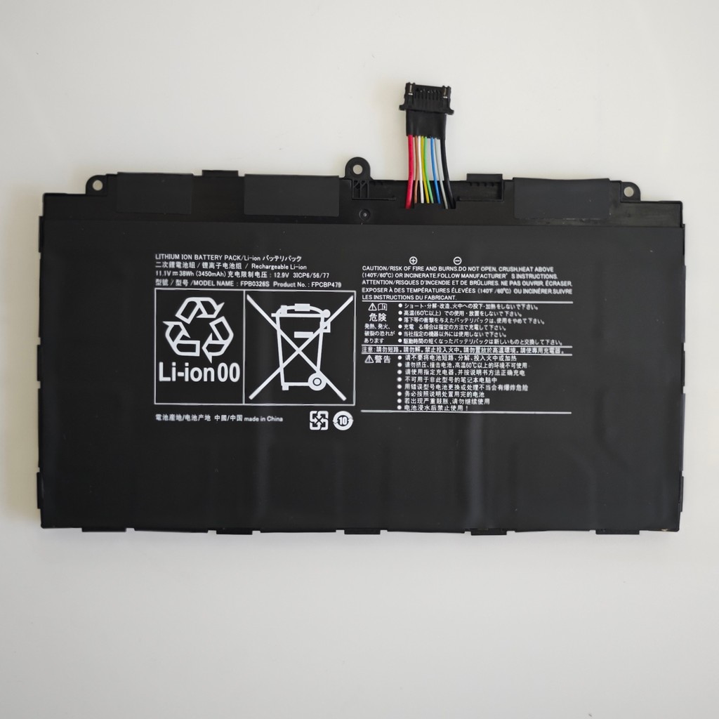 Applicable to Fujitsu FPB0326S FPCBP479 FPB0349S Q665 Q616 Q738 Q739 battery