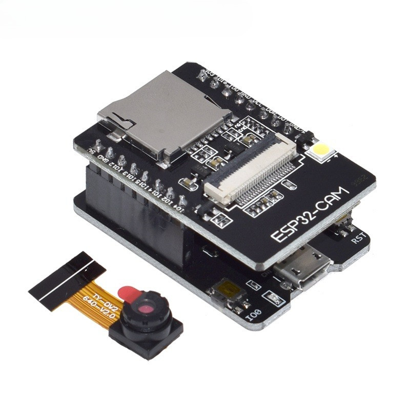 ESP32-CAM-MB WIFI ESP32 CAM บอร์ดพัฒนาบลูทูธพร้อม OV2640 OV3660 กล้อง MICRO USB to Serial Port CH340