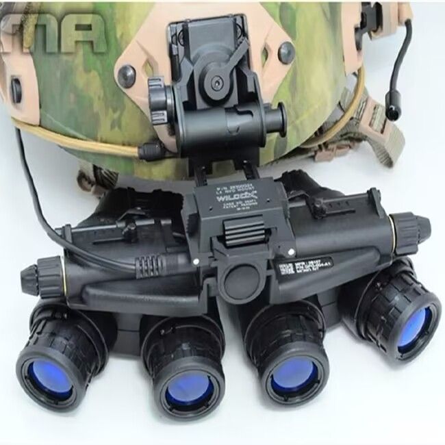 [จัดส่งในวันเดียวกัน+สินค้าใหม่ ข้อเสนอพิเศษ] GPN18 Night Vision Four-tube Four-eye Night Vision รุ่