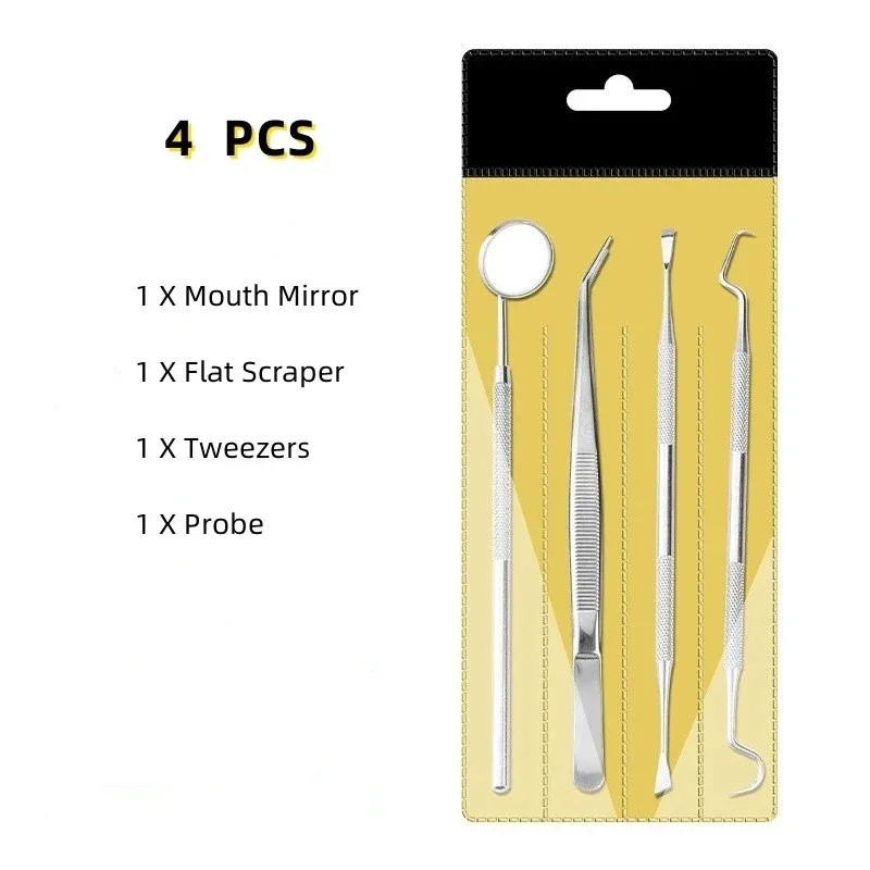 5ชิ้น ชุดเครื่องมือทันตกรรมในช่องปาก