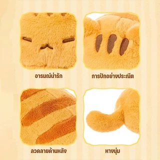 COD ตุ๊กตาแมวนุ่มน่ารัก แมวนอนคว่ำ 30/50ซม นุ่มน่ารัก หมอนกอดเวลาเข้านอน ของเล่นตุ๊กตาขนฟู ของขวัญวันเกิด