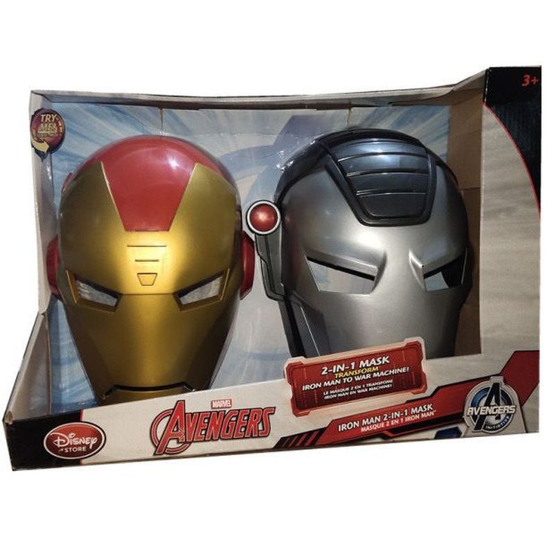 ร้านค้าดิสนีย์ของแท้ Disney Iron Man 2 in 1 Mask Cosplay Voice Mask