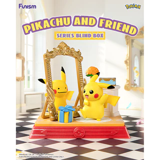 FUNISM Pokemon Pikachu และเพื่อน Series กล่องตาบอด Series ตัวเลข Plush กล่องตาบอด Action ของเล่นรูปของขวัญวันเกิดของเล่นเด็ก