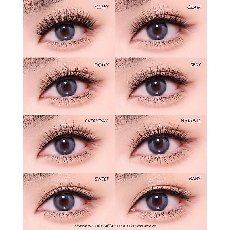Nessychoice x Onnbabylashes 3D silk lashes ( มี 9 เบอร์ให้เลือกค่ะ)