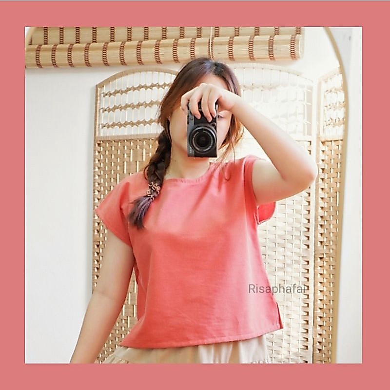 เสื้อผ้าฝ้ายอัดกาว แขนเลย 2