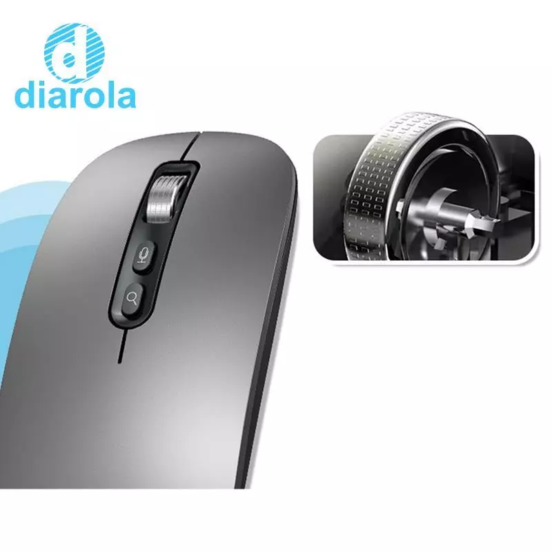 เมาส์ไร้สาย ไดโรลาธ รองรับเสียงเป็นข้อความ Bluetooth 2.4G thumbnail 6