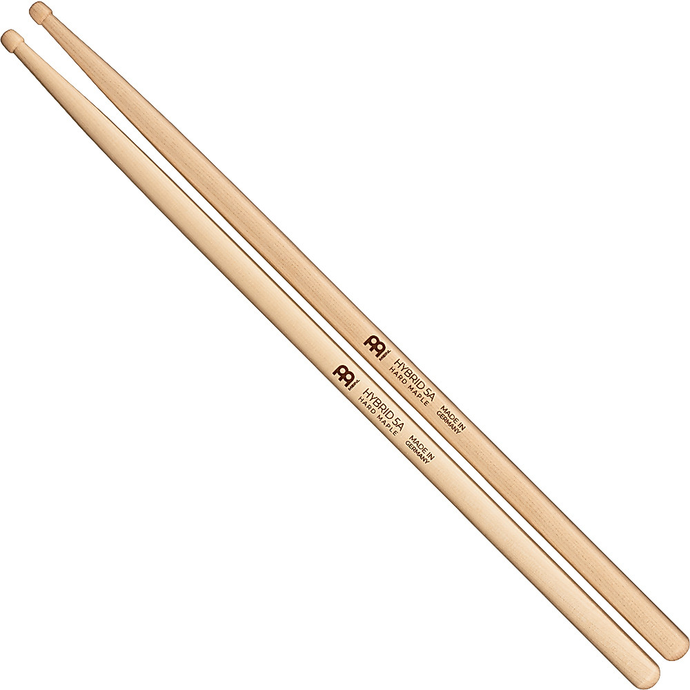 ไม้กลอง MEINL Stick & Brush Hybrid 5A Wood Tip Drumstick - Hard Maple (SB136)