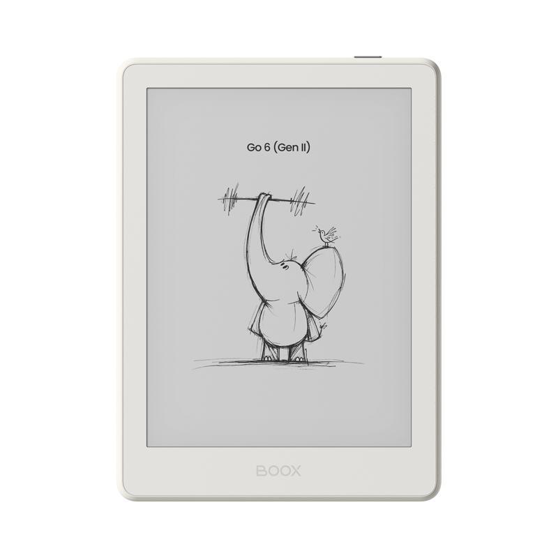 BOOX เครื่องอ่านหนังสืออิเล็กทรอนิกส์ รุ่น GO6 GEN II สีขาว ขนาด 6 นิ้ว