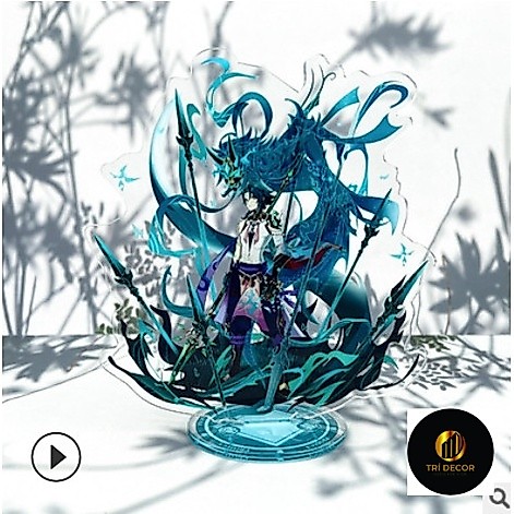 Standee XIAO - GENSHIN IMPACT chibi อะนิเมะเกมรูปปั้นโมเดลไมกา