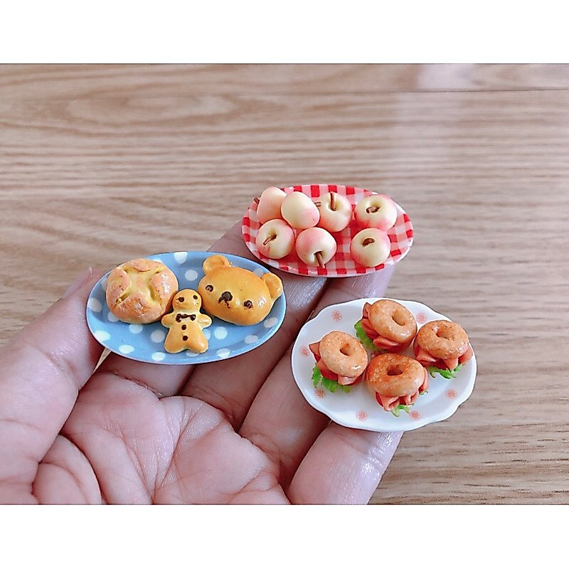 จานจิ๋ว จานขนมจิ๋ว ราคา/ชิ้น