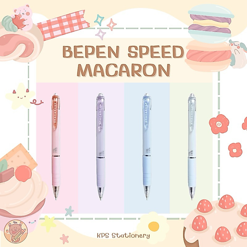 BEPEN SPEED MACARON ปากกาลูกลื่น หัว 0.5 มม.