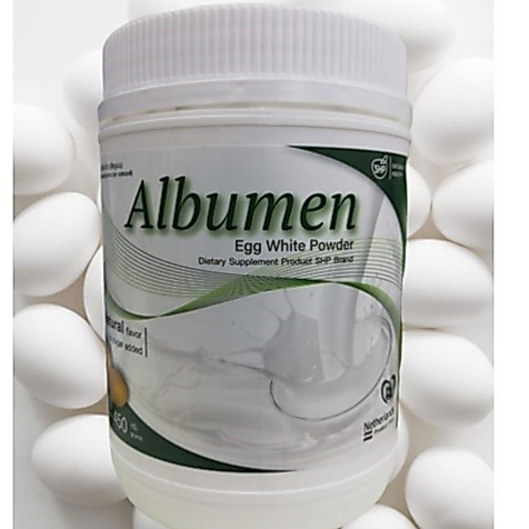 ALBUMEN POWER 400 G (ผงไข่ขาว) (อัลบูเมน) รสธรรมชาติ ไม่ใส่น้ำตาล สำหรับผู้ป่วย กินข้าวได้น้อย