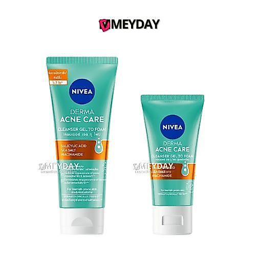 Nivea Acne Repair Gentle Micro Cleanser นีเวีย แอคเน่ รีแพร์ เจนเทิล ไมโคร เคลนเซอร์ 90ml