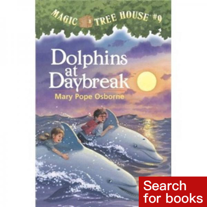 67 หนังสือภาษาอังกฤษ 正版二手Dolphins ที่ Daybreak Mary Pope Osborne Random House US มือสอง
