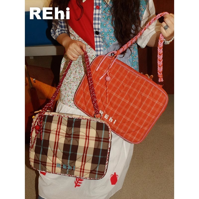 R REhi Heart Storage กระเป๋าคอมพิวเตอร์ Macbook Notebook 53cm Fun Design Portable