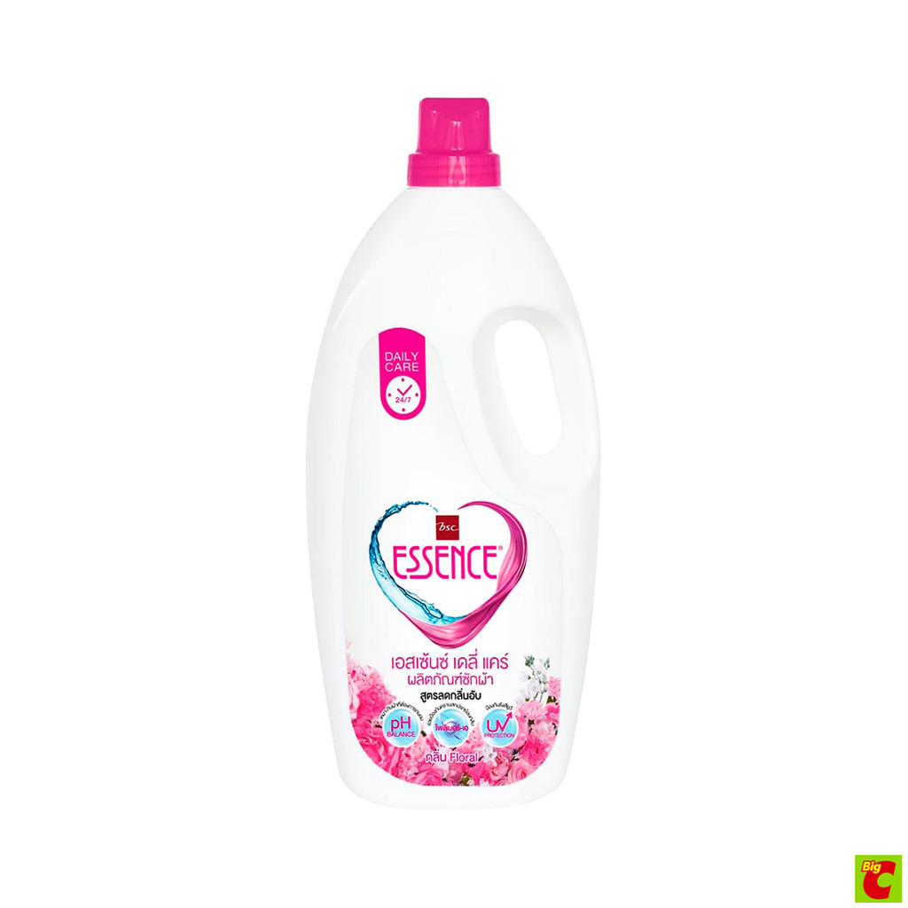 เอสเซ้นซ์ เดลี่แคร์ น้ำยาซักผ้า กลิ่นฟลอรัล 1900 มล.