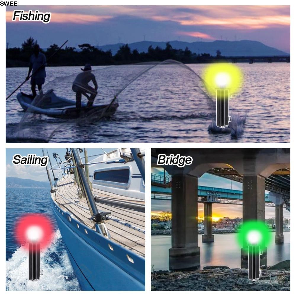 SWEE Mark/Position Floating Flash Boat Light ไฟนําทางเรือ กันน้ํา กระพริบเตือน