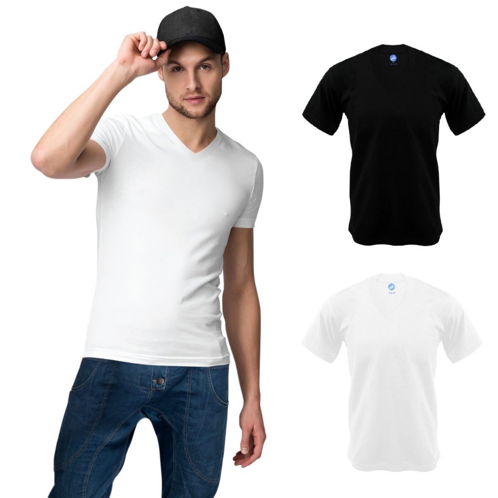 J.PRESS เสื้อคอวี รุ่น T777 (1 ตัว)